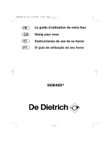 De Dietrich DOE405XE1 El manual del propietario