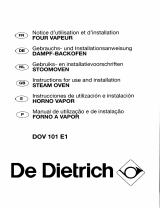 De Dietrich DOV101WE1 El manual del propietario
