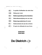 De Dietrich DOP350WE1 El manual del propietario