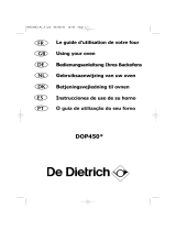 De Dietrich DOP450WE1 El manual del propietario