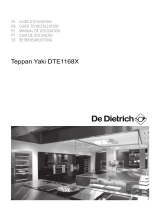 DeDietrich DTE1168X El manual del propietario