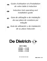 De Dietrich DTI305XE1 El manual del propietario