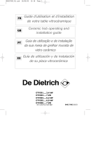 De Dietrich DTV303XE1 El manual del propietario