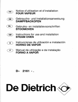 De Dietrich DW2161E1 El manual del propietario