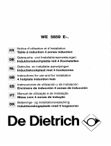 De Dietrich WE5859F1 El manual del propietario