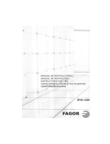 Fagor 3FIS-1226 El manual del propietario