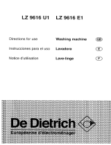 De Dietrich LZ9616 El manual del propietario