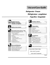 Groupe Brandt UN2597U1 El manual del propietario
