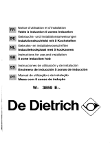 De Dietrich WM3859E1 El manual del propietario