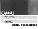 Kawai DX500 El manual del propietario