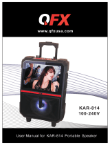 QFX KAR-814 Manual de usuario