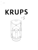 Krups PROCAFE II F536 El manual del propietario