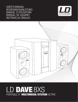 LD Systems Dave 8 XS White Manual de usuario