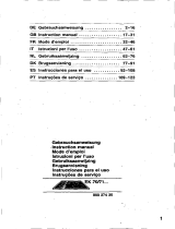 Siemens EK71551/01 Manual de usuario