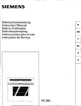 Siemens HE56040/01 Manual de usuario