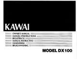 Kawai DX100 El manual del propietario