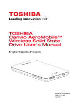 Toshiba CANVIO AEROMOBILE Manual de usuario