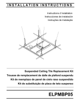 Epson ELPMBP05 Suspended Ceiling Tile Replacement Kit Guía de instalación