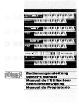 Hohner Symphonie D92 El manual del propietario