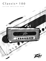 Peavey Classic 100 Amplifier Head Manual de usuario
