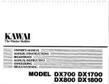 Kawai DX1700 El manual del propietario