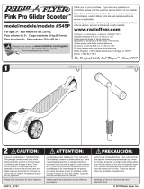 Radio Flyer 545P Instrucciones de operación