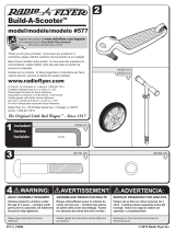 Radio Flyer Build-A-Scooter 577 Manual de usuario