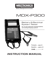 Midtronics MDX-P300 Manual de usuario