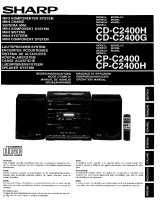 Sharp CP-C2400 El manual del propietario