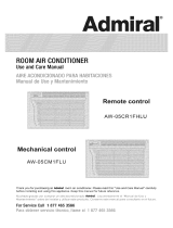 Admiral (Kelon) AW-05CM1FLU El manual del propietario