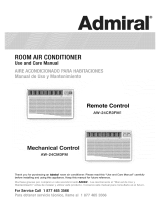 Admiral (Kelon) AW-24CM3FM El manual del propietario