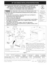 Electrolux E30GF74HPS3 Guía de instalación