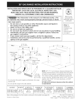 Electrolux E36GF76HPS2 Guía de instalación