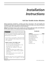 Frigidaire SATF7000FS0 Guía de instalación