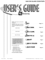 Maytag MGC6536BDB - 36in Gas Cooktop Manual de usuario