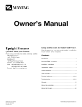 Maytag MQU1554AEW El manual del propietario
