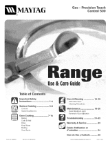 Maytag MGR5755QDB - 30 Ing Gas Range El manual del propietario