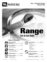 Maytag MGR5765QDS - 30 Inch Gas Range El manual del propietario