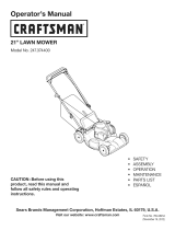 Craftsman 247374400 El manual del propietario