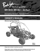 Baja BR150-1 El manual del propietario