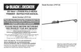 Black & Decker LPHT120 TYPE 1 El manual del propietario