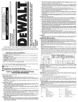 Black & Decker DW217 TYPE 1 El manual del propietario
