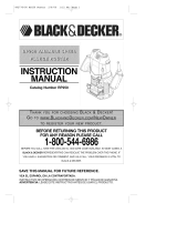 Black & Decker RP250 TYPE 1 El manual del propietario