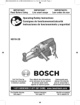 Bosch HD19-2D El manual del propietario
