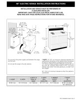 Frigidaire FEF455WFBC Guía de instalación