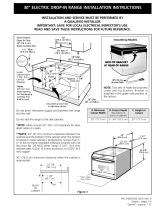 Frigidaire FED387CHSC Guía de instalación