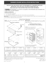 Frigidaire FEW30S2DCA Guía de instalación