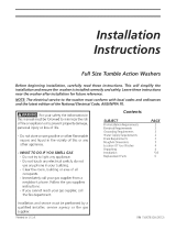 Frigidaire FTFB4000FS1 Guía de instalación