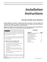 Frigidaire LTF2140FS0 Guía de instalación