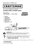 Craftsman 358350981 El manual del propietario
